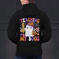 Teaching My Boos Ghost Teacher Cute Pencil Halloween Teacher Men's Hoodie Back Print, gift for family, gift for coworker Teaching My Boos Ghost Teacher Cute Pencil Halloween Teacher Men's Hoodie Back Print, gift for family, gift for coworker