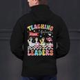 Teaching Future Leaders Groovy Teacher Back To School Men's Hoodie Back Print, Future Teacher Hoodies, Groovy Teacher Hoodies, gift for family, gift for coworker