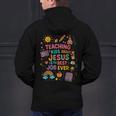 Teaching Kids About Jesus Is The Best Job Ever Bible Teacher Men's Hoodie Back Print, gift for family, gift for coworker Teaching Kids About Jesus Is The Best Job Ever Bible Teacher Men's Hoodie Back Print, gift for family, gift for coworker