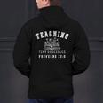 Teaching Tiny Disciples Christian Bible Verse Teacher Men's Hoodie Back Print, gift for family, gift for coworker