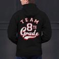 Team 8th Grade Eighth For Teacher Or Students For Men Women Girls Kids Men's Hoodie Back Print, gift for family, gift for coworker Team 8th Grade Eighth For Teacher Or Students For Men Women Girls Kids Men's Hoodie Back Print, gift for family, gift for coworker