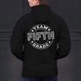 Team Fifth Grade Teacher Student Squad Team 5th Grade School Men's Hoodie Back Print, gift for family, gift for coworker Team Fifth Grade Teacher Student Squad Team 5th Grade School Men's Hoodie Back Print, gift for family, gift for coworker