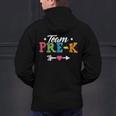 Team Pre-K Shirt PreSchool Teacher Student Back To School Men's Hoodie Back Print, gift for family, gift for coworker Team Pre-K Shirt PreSchool Teacher Student Back To School Men's Hoodie Back Print, gift for family, gift for coworker