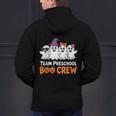 Team Preschool Boo Crew Halloween Teacher Student Costume Men's Hoodie Back Print, gift for family, gift for coworker
