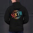 Team Sixth Grade Teacher Student Back To School 6th Grade Men's Hoodie Back Print, gift for family, gift for coworker Team Sixth Grade Teacher Student Back To School 6th Grade Men's Hoodie Back Print, gift for family, gift for coworker