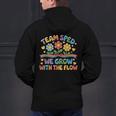 Team SPED We Grow With The Flow Special Ed Teacher Men's Hoodie Back Print, gift for family, gift for coworker Team SPED We Grow With The Flow Special Ed Teacher Men's Hoodie Back Print, gift for family, gift for coworker