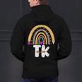Team TK Transitional Kindergaten TK Crew Squad Teacher Kids Men's Hoodie Back Print, gift for family, gift for coworker