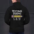 Testing Testing 123 Cute Test Day School Teacher Exam For Men Women Girls Kids Men's Hoodie Back Print, gift for family, gift for coworker Testing Testing 123 Cute Test Day School Teacher Exam For Men Women Girls Kids Men's Hoodie Back Print, gift for family, gift for coworker