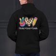 Tie Dye Hippie Peace Love Teach Teacher Appreciation Men's Hoodie Back Print, gift for family, gift for coworker Tie Dye Hippie Peace Love Teach Teacher Appreciation Men's Hoodie Back Print, gift for family, gift for coworker