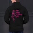 Tired Dance Teachers Club Dance Lover Men's Hoodie Back Print, gift for family, gift for coworker