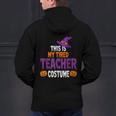 Tired Teacher Costume For Halloween Teachers Men's Hoodie Back Print, gift for family, gift for coworker Tired Teacher Costume For Halloween Teachers Men's Hoodie Back Print, gift for family, gift for coworker