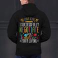 Toddler Negotiator Preschool Teacher Humor Babysitters Men's Hoodie Back Print, gift for family, gift for coworker Toddler Negotiator Preschool Teacher Humor Babysitters Men's Hoodie Back Print, gift for family, gift for coworker