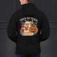 Trick Or Teach Retro Halloween Teacher Women Men Costume Men's Hoodie Back Print, gift for family, gift for coworker Trick Or Teach Retro Halloween Teacher Women Men Costume Men's Hoodie Back Print, gift for family, gift for coworker
