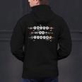 Trick Or Teach Spooky Teacher Happy Halloween Bracelet Men's Hoodie Back Print, gift for family, gift for coworker