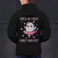 Trick Or Treat Point Your Feet Halloween Ghost Dance Teacher Men's Hoodie Back Print, gift for family, gift for coworker Trick Or Treat Point Your Feet Halloween Ghost Dance Teacher Men's Hoodie Back Print, gift for family, gift for coworker