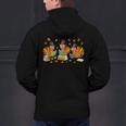 Turkey Reading Books Fall Thanksgiving Teacher Student Men's Hoodie Back Print, gift for family, gift for coworker Turkey Reading Books Fall Thanksgiving Teacher Student Men's Hoodie Back Print, gift for family, gift for coworker