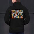 Twinning With My Teacher Bestie Twin Day Matching For Men Women Kids Men's Hoodie Back Print, gift for family, gift for coworker