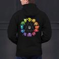 Unique For Artists By ADS Color Wheel Educational Art Teacher Dog Themed Artist Small Men's Hoodie Back Print, gift for family, gift for coworker Unique For Artists By ADS Color Wheel Educational Art Teacher Dog Themed Artist Small Men's Hoodie Back Print, gift for family, gift for coworker