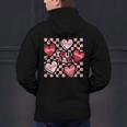 Valentine You Are Loved Worthy Enough Candy Heart Teacher For Men Women Girls Kids Men's Hoodie Back Print, gift for family, gift for coworker
