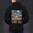 Van Go Vanlife Accessories Artist Art Teacher Men's Hoodie Back Print, gift for family, gift for coworker