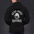 Vintage Halloween Teacher Women Reading Read More Books Men's Hoodie Back Print, gift for family, gift for coworker Vintage Halloween Teacher Women Reading Read More Books Men's Hoodie Back Print, gift for family, gift for coworker