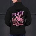 Vintage Howdy First Grade Cowgirl Teacher Western School Men's Hoodie Back Print, First Grade Teacher Hoodies, gift for family, gift for coworker Vintage Howdy First Grade Cowgirl Teacher Western School Men's Hoodie Back Print, First Grade Teacher Hoodies, gift for family, gift for coworker