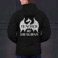 Vintage Teacher Of Dragons Quotes Teacher Student Men's Hoodie Back Print, gift for family, gift for coworker Vintage Teacher Of Dragons Quotes Teacher Student Men's Hoodie Back Print, gift for family, gift for coworker