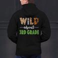 Wild About 3rd Grade Teacher Student Third Grade Zoo Safari Men Women Girls Kids Men's Hoodie Back Print, gift for family, gift for coworker Wild About 3rd Grade Teacher Student Third Grade Zoo Safari Men Women Girls Kids Men's Hoodie Back Print, gift for family, gift for coworker