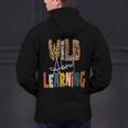 Wild About Learning Teacher Back To School Teaching Men's Hoodie Back Print, gift for family, gift for coworker Wild About Learning Teacher Back To School Teaching Men's Hoodie Back Print, gift for family, gift for coworker