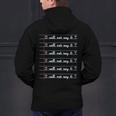I Will Not Say 67 Teacher Classroom Humor Shirt Men's Hoodie Back Print, gift for family, gift for coworker