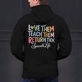 Women Teach Them Love Them Return Them Specials Teacher Life Men's Hoodie Back Print, gift for family, gift for coworker Women Teach Them Love Them Return Them Specials Teacher Life Men's Hoodie Back Print, gift for family, gift for coworker