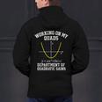 Working On My Quads Algebra Math Gym Teacher Men's Hoodie Back Print, gift for family, gift for coworker Working On My Quads Algebra Math Gym Teacher Men's Hoodie Back Print, gift for family, gift for coworker