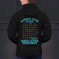 Working On My Quads Algebra Math Teacher Humor Men's Hoodie Back Print, gift for family, gift for coworker Working On My Quads Algebra Math Teacher Humor Men's Hoodie Back Print, gift for family, gift for coworker
