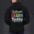 Y'All Gonna Learn Today Back To School First Day Teacher Men's Hoodie Back Print, gift for family, gift for coworker Y'All Gonna Learn Today Back To School First Day Teacher Men's Hoodie Back Print, gift for family, gift for coworker