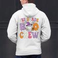 3rd Grade Boo Crew Spooky Third Grade Halloween Teacher Men's Hoodie Back Print, gift for family, gift for coworker