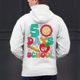 50 Days Of School Teacher Happy 50th Day Of School Kids Men's Hoodie Back Print, gift for family, gift for coworker