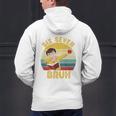 67 Meme Six Seven Bruh Retro Dabbing Teacher School Men's Hoodie Back Print, gift for family, gift for coworker