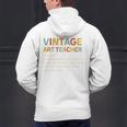 Art Teacher Definition Back To School First Day Men's Hoodie Back Print, gift for family, gift for coworker Art Teacher Definition Back To School First Day Men's Hoodie Back Print, gift for family, gift for coworker