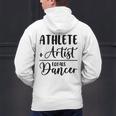Athlete Plus Artist Equals Dancer Ballerina Teacher Student For Men Women Kids Men's Hoodie Back Print, gift for family, gift for coworker Athlete Plus Artist Equals Dancer Ballerina Teacher Student For Men Women Kids Men's Hoodie Back Print, gift for family, gift for coworker