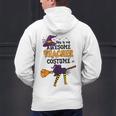 This Is My Awesome Teacher Costume Halloween Witch Men's Hoodie Back Print, gift for family, gift for coworker