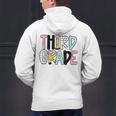 Back To School Third Grade Teacher First Day Of 3rd Grade Men's Hoodie Back Print, First Grade Teacher Hoodies, gift for family, gift for coworker Back To School Third Grade Teacher First Day Of 3rd Grade Men's Hoodie Back Print, First Grade Teacher Hoodies, gift for family, gift for coworker