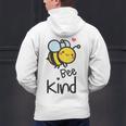 Bee Kind Bumble Bee Anti Bullying Teacher Kindness Matters Men's Hoodie Back Print, gift for family, gift for coworker Bee Kind Bumble Bee Anti Bullying Teacher Kindness Matters Men's Hoodie Back Print, gift for family, gift for coworker