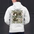 Camo Team 2nd Grade Squad Back To School Teacher Kids Boys Men's Hoodie Back Print, 2nd Grade Teacher Hoodies, gift for family, gift for coworker
