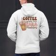 Coffee Gives Me Para Powers Parapro Teacher Squad Men's Hoodie Back Print, gift for family, gift for coworker Coffee Gives Me Para Powers Parapro Teacher Squad Men's Hoodie Back Print, gift for family, gift for coworker