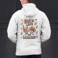 Fall In Love With Learning Teacher Autumn School Men's Hoodie Back Print, gift for family, gift for coworker Fall In Love With Learning Teacher Autumn School Men's Hoodie Back Print, gift for family, gift for coworker