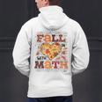 Fall Teacher Fall In Love With Math Math Thanksgiving For Men Women Men's Hoodie Back Print, gift for family, gift for coworker Fall Teacher Fall In Love With Math Math Thanksgiving For Men Women Men's Hoodie Back Print, gift for family, gift for coworker