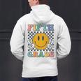Fifth Grade Team Teachers Boys Girls Retro Smile 5th Grade Men's Hoodie Back Print, gift for family, gift for coworker