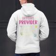 Full Heart Daycare Provider Nanny Au Pair Pre-K Teacher Men's Hoodie Back Print, gift for family, gift for coworker