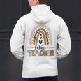 Future Teacher Boho Rainbow Leopard New Grad Student Men's Hoodie Back Print, Future Teacher Hoodies, gift for family, gift for coworker Future Teacher Boho Rainbow Leopard New Grad Student Men's Hoodie Back Print, Future Teacher Hoodies, gift for family, gift for coworker