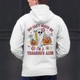 Halloween You Can't Scare Me I'm A School Teacher's Aide Men's Hoodie Back Print, gift for family, gift for coworker